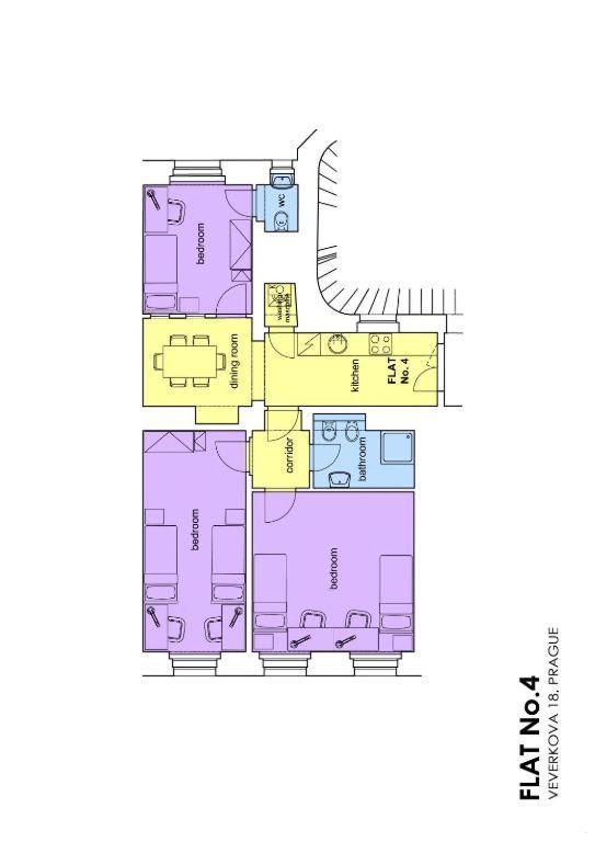 Letna Apartments 布拉格 外观 照片