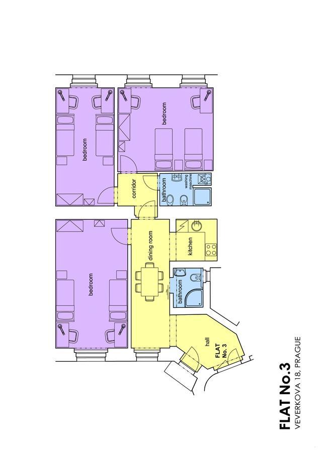 Letna Apartments 布拉格 外观 照片